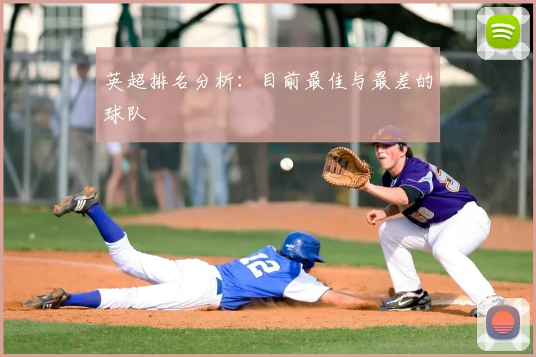 英超排名分析：目前最佳与最差的球队